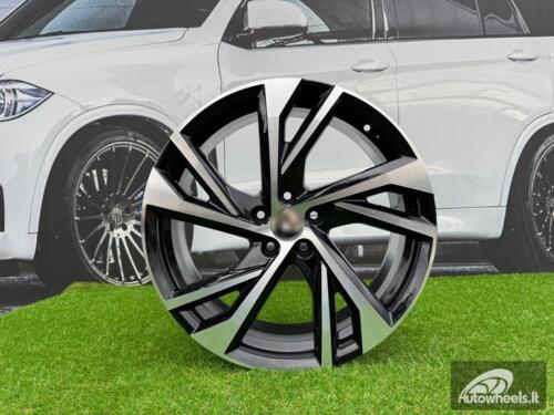 Ratlankis R17x7.5  5X108  ET  45  63.3  FE183  Black Polished (MB)  For VOLVO  (Z6)