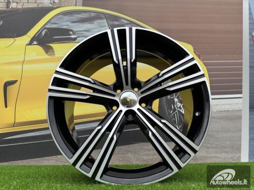 Ratlankis R18x8  5X108  ET  45  63.3  FE184  Black Polished (MB)  For VOLVO  (P1+P)