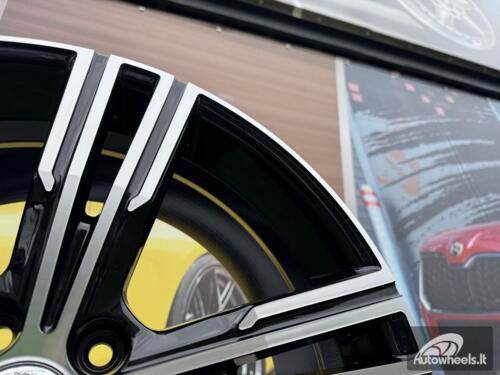 Ratlankis R17x7.5  5X108  ET  45  63.3  FE184  Black Polished (MB)  For VOLVO  (K7)