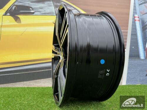 Ratlankis R19x8  5X108  ET  42  63.3  FE184  Black Polished (MB)  For VOLVO  (Z6)