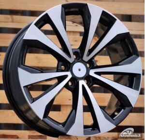 Ratlankis R19x8  5X114.3  ET  35  60.1  FE194  Black Polished (MB)  For LEX  (P2)