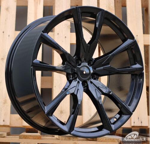 Ratlankis R22x10.5  5X112  ET  43  66.6  FE221  Black (BL)  For BMW  (Z5)  (New X7 Rear+Front)