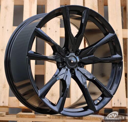 Ratlankis R22x9.5  5X112  ET  32  66.6  FE221  Black (BL)  For BMW  (Z5)  (New X7 Rear+Front)
