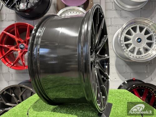 Ratlankis R20x9.5  5X112  ET  39  66.6  FE236  (HE1037)  Black Polished (MB)  MER  (P1)  (Rear+Front Style New BRABUS)