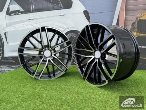 Ratlankis R20x8.5  5X112  ET  40  66.6  FE248  Black Polished (MB)  For MER  (Z5)  (GLC Class Coupe (Front))