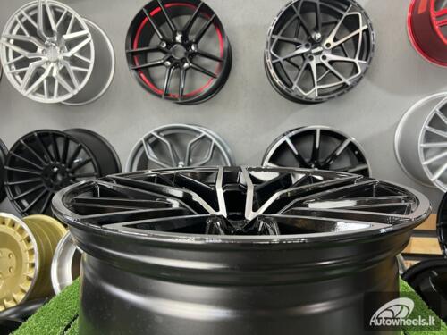 Ratlankis R20x8.5  5X112  ET  40  66.6  FE248  Black Polished (MB)  For MER  (Z5)  (GLC Class Coupe (Front))