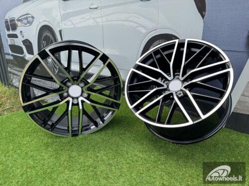 Ratlankis R20x9.5  5X112  ET  22  66.6  FE248  Black Polished (MB)  For MER  (P2+P+Z5)  (GLC Class Coupe (Rear))