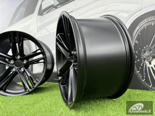 Ratlankis R20x11  5X120  ET  43  66.9  FR037  Black Half Matt (BLHM)  For CHEVR  (K7)  (REAR+FRONT CAMARO)