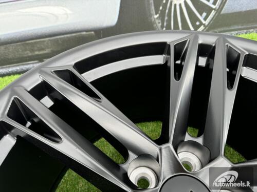 Ratlankis R20x11  5X120  ET  43  66.9  FR037  Black Half Matt (BLHM)  For CHEVR  (K7)  (REAR+FRONT CAMARO)