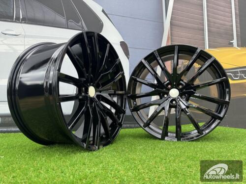 Ratlankis R22x9.5  5X112  ET  37  66.6  H0324  (BY1473)  Black (BL)  For BMW  (Z2+Z1)  (Rear+Front)