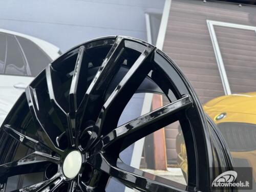 Ratlankis R22x9.5  5X112  ET  37  66.6  H0324  (BY1473)  Black (BL)  For BMW  (Z2+Z1)  (Rear+Front)