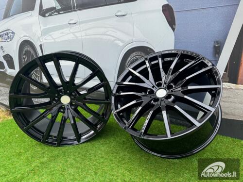 Ratlankis R22x10.5  5X112  ET  43  66.6  H0324  (BY1473)  Black (BL)  For BMW  (Z2+Z1+Z3+Z6)  (Rear+Front)