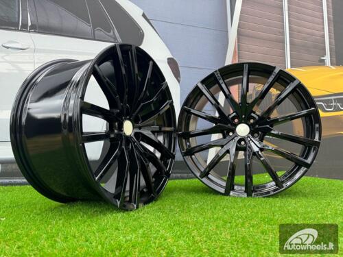 Ratlankis R22x10.5  5X112  ET  43  66.6  H0324  (BY1473)  Black (BL)  For BMW  (Z2+Z1+Z3+Z6)  (Rear+Front)