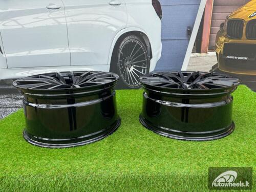 Ratlankis R22x10.5  5X112  ET  43  66.6  H0324  (BY1473)  Black (BL)  For BMW  (Z2+Z1+Z3+Z6)  (Rear+Front)