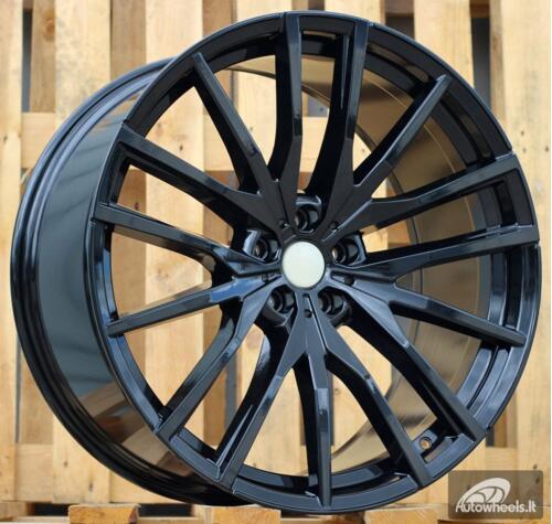 Ratlankis R21x10.5  5X112  ET  43  66.6  H0324  (BY1473)  Black (BL)  For BMW  (P+Z2+Z3)  (Rear+Front)
