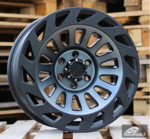 Ratlankis R17x9  6X120  ET  20  66.9  H1006  Black Matt (BM)  For 4X4  (P1)