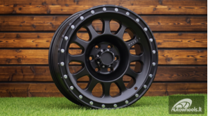 Ratlankis R17x8.5  6X120  ET  0  66.9  H1019  Black Matt (BM)  For 4X4  (P1)