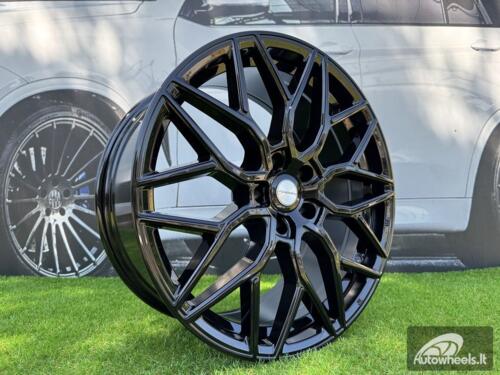 Ratlankis R19x8.5  5X112  ET  40  66.6  H4101  (BY1920)  Black (BL)  For RACIN  (M)  (Style Vossen)