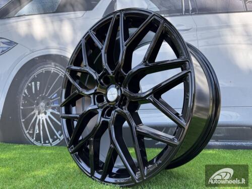 Ratlankis R19x8.5  5X112  ET  40  66.6  H4101  (BY1920)  Black (BL)  For RACIN  (Z2)  (Style Vossen)