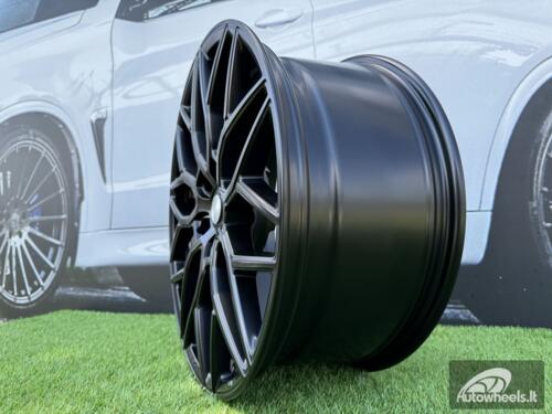 Ratlankis R19x8.5  5X108  ET  40  67.1  H4101  (BY1920)  Black Half Matt (BLHM)  For RACIN  (Z2)  (Style Vossen)