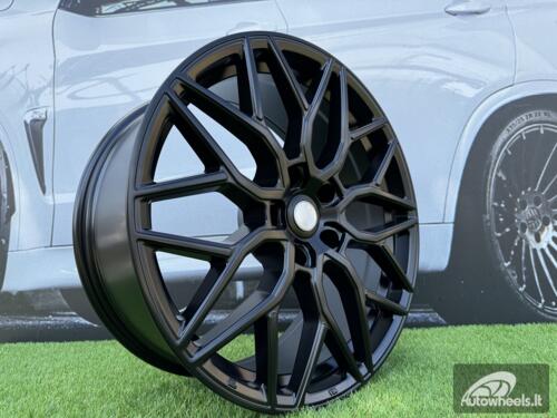 Ratlankis R19x8.5  5X108  ET  40  67.1  H4101  (BY1920)  Black Half Matt (BLHM)  For RACIN  (Z2)  (Style Vossen)