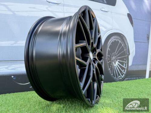 Ratlankis R19x8.5  5X108  ET  40  67.1  H4101  (BY1920)  Black Half Matt (BLHM)  For RACIN  (Z2)  (Style Vossen)