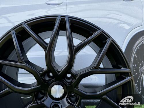 Ratlankis R19x8.5  5X108  ET  40  67.1  H4101  (BY1920)  Black Half Matt (BLHM)  For RACIN  (Z2)  (Style Vossen)