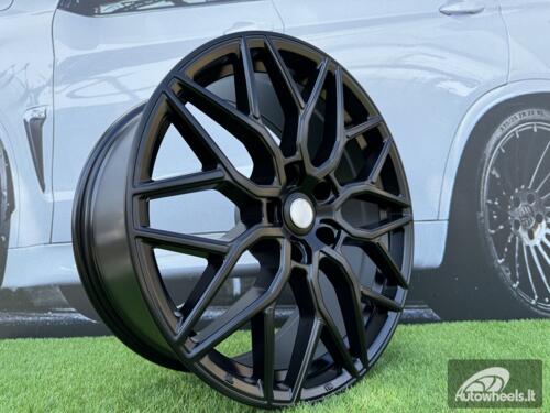 Ratlankis R19x8.5  5X108  ET  40  67.1  H4101  (BY1920)  Black Half Matt (BLHM)  For RACIN  (Z6)  (Vossen Style)