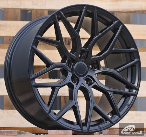 Ratlankis R19x9.5  5X120  ET  40  72.6  H4101  (BY1920)  Black Half Matt (BLHM)  For RACIN  (Z2)  (Rear+Front Style Vossen)