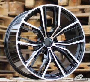 Ratlankis R20x9  5X112  ET  35  66.6  H5059  Black Polished (MB)  For BMW  (P1)  (Rear+Front)