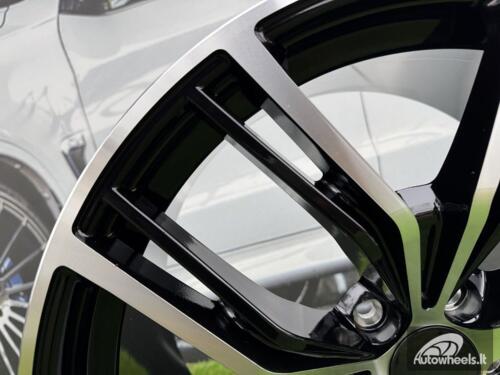 Ratlankis R20x10.5  5X112  ET  40  66.6  H5059  Black Polished (MB)  For BMW  (P1)  (Rear+Front)