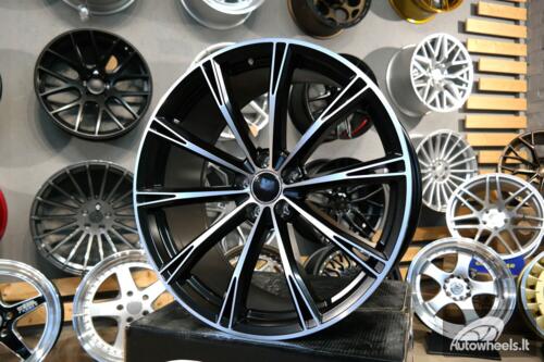 Ratlankis R19x8.5  5X112  ET  32  66.5  H5060  (INSA001)  Black Polished (MB)  For AUD  (P1+Z5)  (ABT Style)