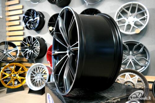 Ratlankis R19x8.5  5X112  ET  32  66.5  H5060  (INSA001)  Black Polished (MB)  For AUD  (P1+Z5)  (ABT Style)