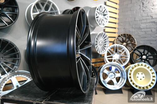 Ratlankis R19x8.5  5X112  ET  32  66.5  H5060  (INSA001)  Black Polished (MB)  For AUD  (P1+Z5)  (ABT Style)