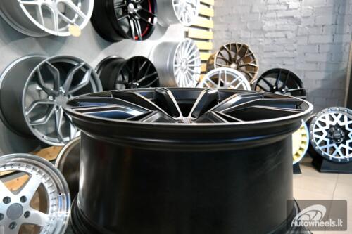 Ratlankis R19x8.5  5X112  ET  32  66.5  H5060  (INSA001)  Black Polished (MB)  For AUD  (P1+Z5)  (ABT Style)