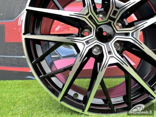 Ratlankis R19x8  5X112  ET  50  66.6  H5080  Black Polished (MB)  For BMW  (P1)  (BMW 1(F40)/ 2(F44))