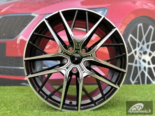 Ratlankis R18x8  5X112  ET  50  66.6  H5080  Black Polished (MB)  For BMW  (P1)  (BMW 1(F40)/ 2(F44))