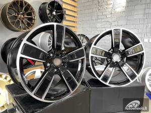 Ratlankis R22x9.5  5X130  ET  46  71.6  H5082  (ZLRGW400)  Black Polished (MB)  For PORCH  (K3)  (FORGED (Rear+Front))