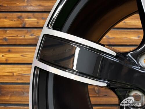 Ratlankis R22x10  5X130  ET  48  71.6  H5082  (IN5584)  Black Polished (MB)  For PORCH  (P2)  (Rear+Front)