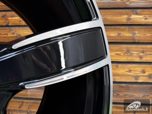 Ratlankis R22x10  5X130  ET  48  71.6  H5082  (IN5584)  Black Polished (MB)  For PORCH  (P2)  (Rear+Front)