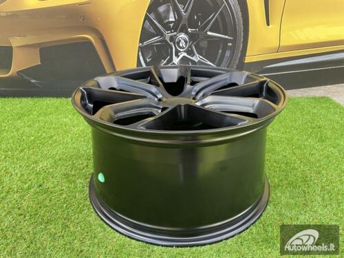 Ratlankis R20x9.5  5X130  ET  46  71.6  H5084  Black Half Matt (BLHM)  For PORCH  (P1)  ())