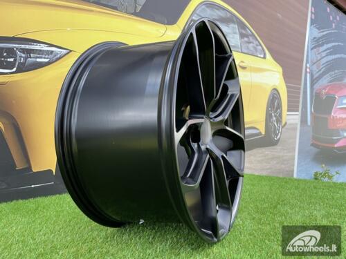 Ratlankis R20x9.5  5X130  ET  46  71.6  H5084  Black Half Matt (BLHM)  For PORCH  (P1)  ())