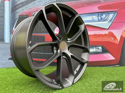 Ratlankis R22x10  5X130  ET  48  71.6  H5084  (3S5985)  Gun Metal Half Matt (GMHM)  For PORCH  (K4)  (HYBRID FORGED (Rear+Front))