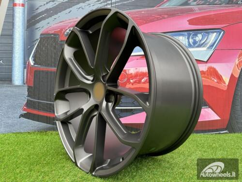 Ratlankis R22x10  5X130  ET  48  71.6  H5084  (3S5985)  Gun Metal Half Matt (GMHM)  For PORCH  (K4+Z4)  (HYBRID FORGED (Rear+Front))