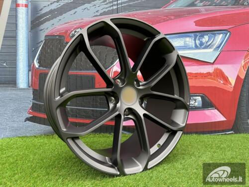 Ratlankis R22x10  5X130  ET  48  71.6  H5084  (3S5985)  Gun Metal Half Matt (GMHM)  For PORCH  (K4+Z4)  (HYBRID FORGED (Rear+Front))