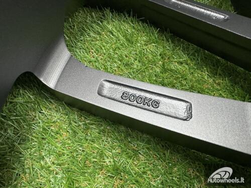 Ratlankis R22x10  5X130  ET  48  71.6  H5084  (3S5985)  Gun Metal Half Matt (GMHM)  For PORCH  (K4+Z4)  (HYBRID FORGED (Rear+Front))