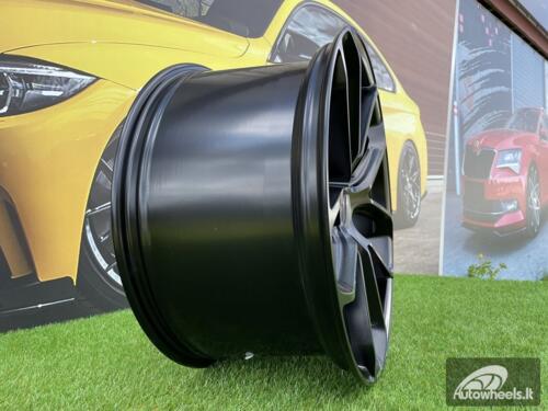 Ratlankis R22x10  5X130  ET  48  71.6  H5084  (3S5985)  Black Half Matt (BLHM)  For PORCH  (K4)  (HYBRID FORGED (Rear+Front))