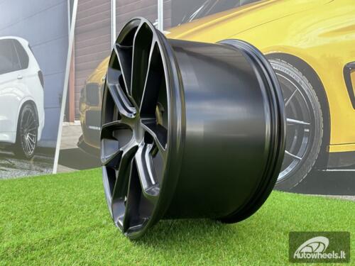 Ratlankis R22x10  5X130  ET  48  71.6  H5084  (3S5985)  Black Half Matt (BLHM)  For PORCH  (P)  (HYBRID FORGED (Rear+Front))