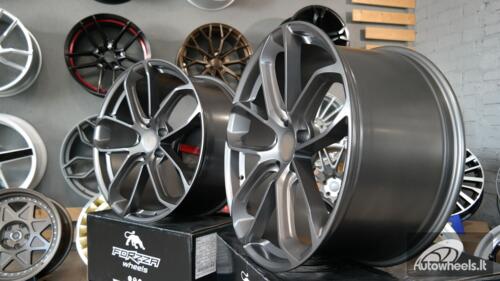 Ratlankis R21x9  5X112  ET  26  66.5  H5084  (CTRGW592)  Grey Polished Matt (MGM)  For PORCH  (K3)  (FORGED (Rear+Front))