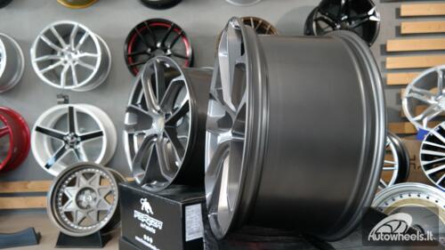 Ratlankis R21x10  5X112  ET  19  66.5  H5084  (CTRGW592)  Grey Polished Matt (MGM)  For PORCH  (K3)  (FORGED (Rear+Front))